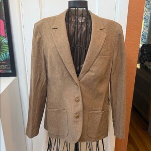 Pendleton Brown Women's Blazer-Sz 14